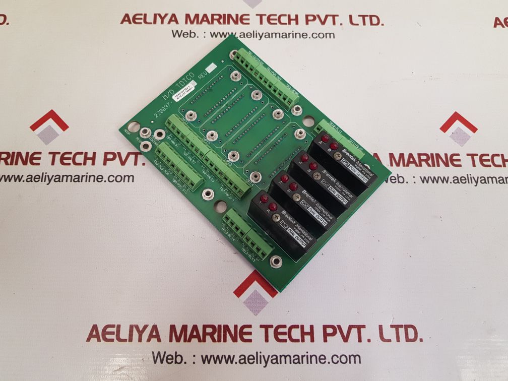 M/d totco 220837-001 pcb card Used