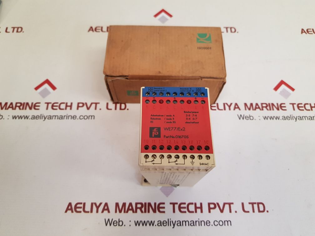 Pepperl + fuchs we77/ex2 isolator switch New