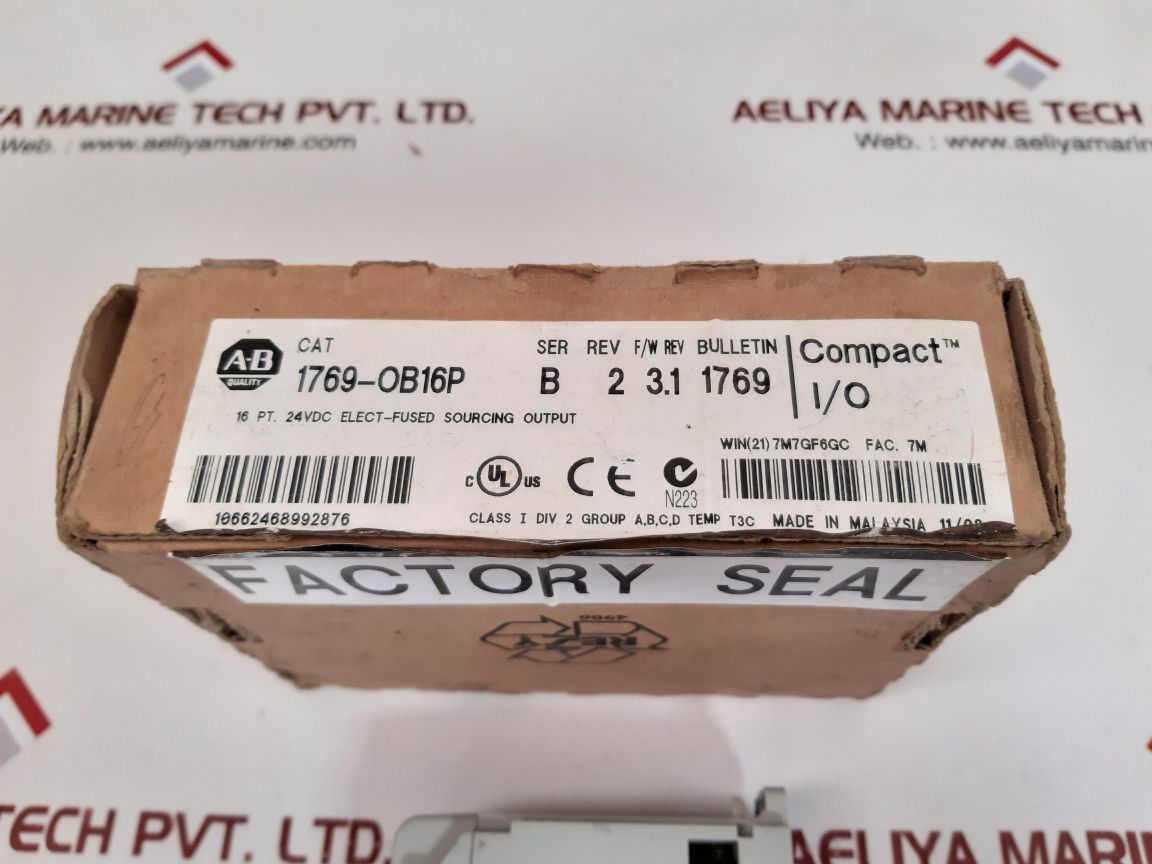 Allen-bradley 1769-ob16 ser.b output module