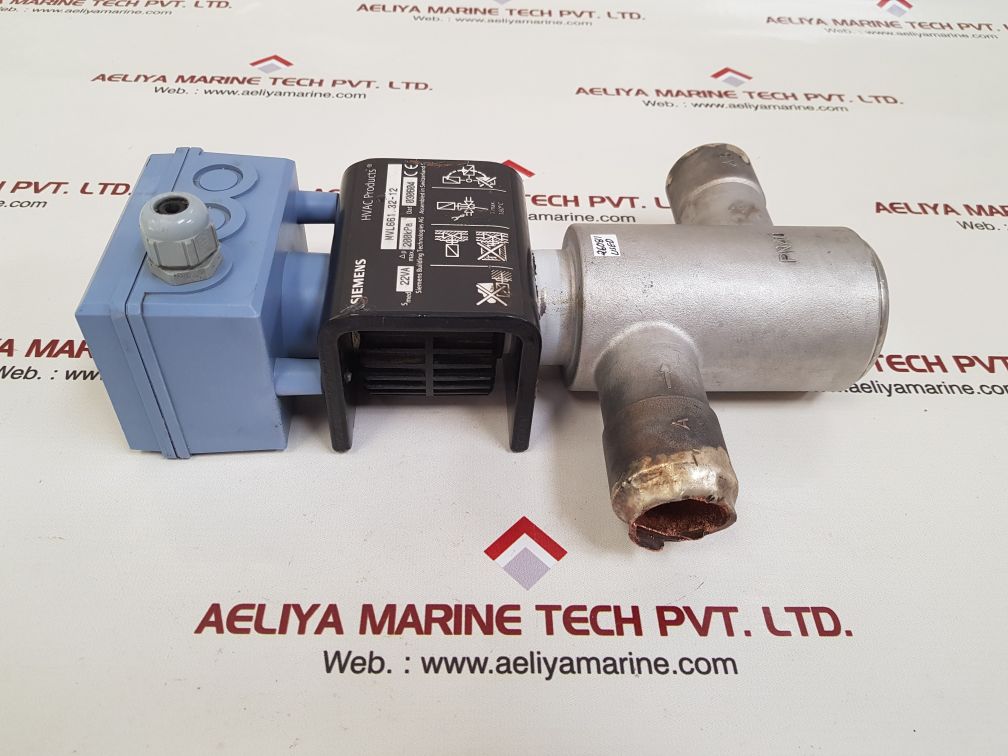Siemens mvl661.32-12 electronically operated valve