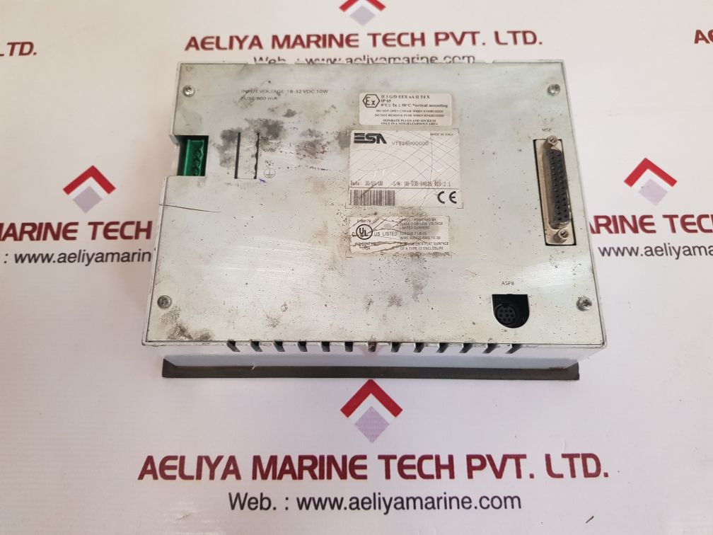 Esa vt525w00000 operator touch screen panel