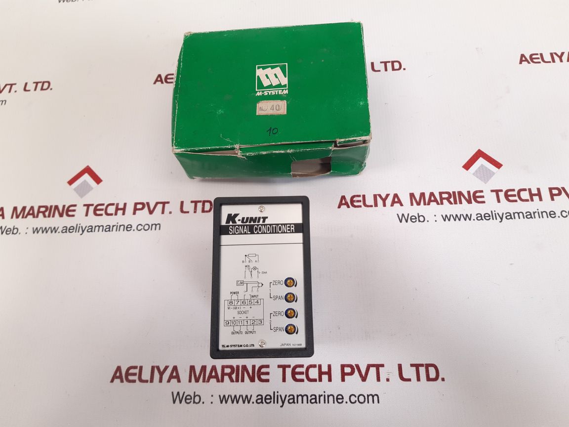 M-system kwrs-3a6-r k-unit signal transmitter