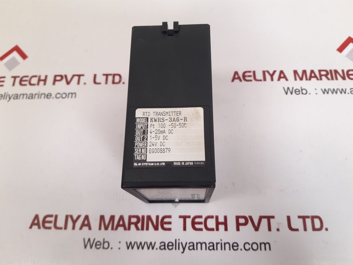 M-system kwrs-3a6-r k-unit signal transmitter