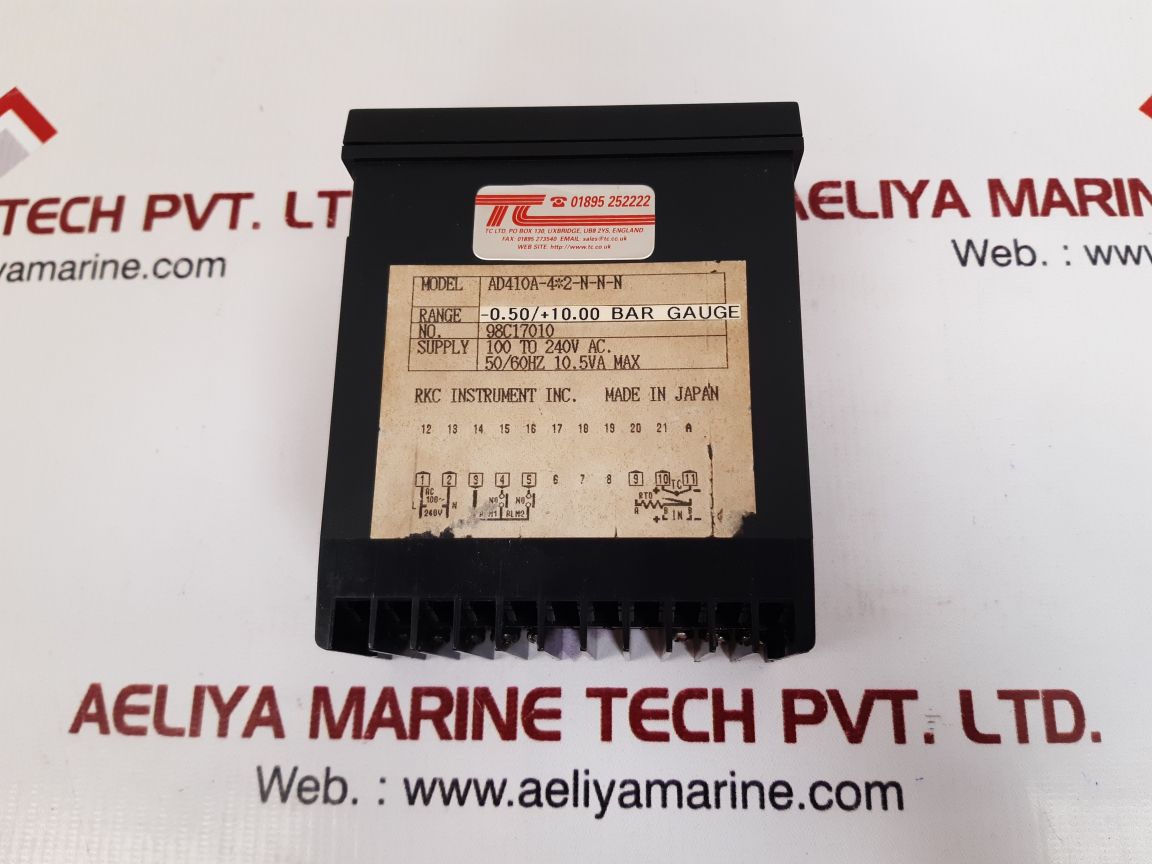 Rkc instrument ad410a-4*2-n-n-n temperature control