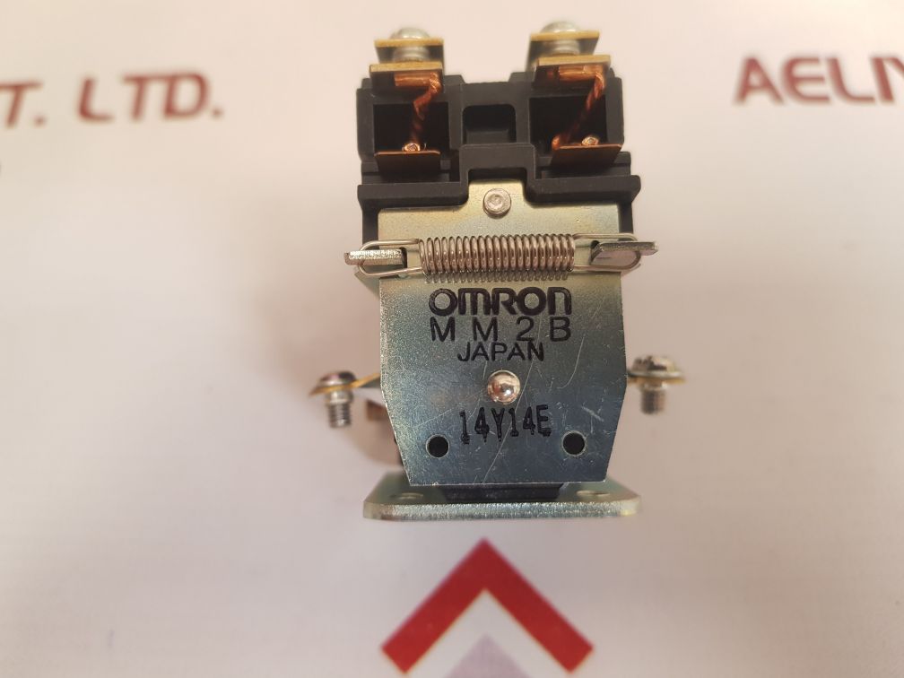 Omron mm2b monostable relay 24vdc