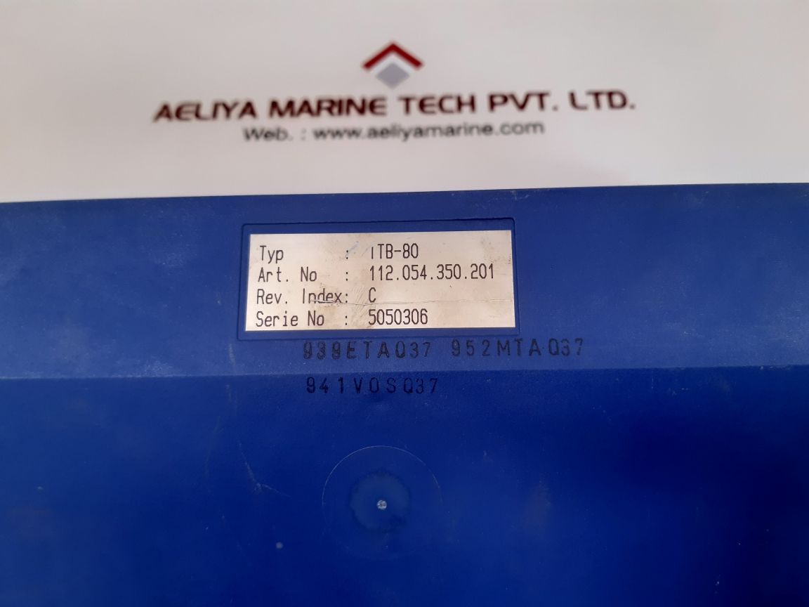 Sulzer itb-80 cpu module 112.054.350.201