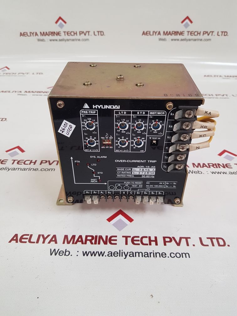 Hyundai aor-1s-as over-current trip ct rating 3200/5a