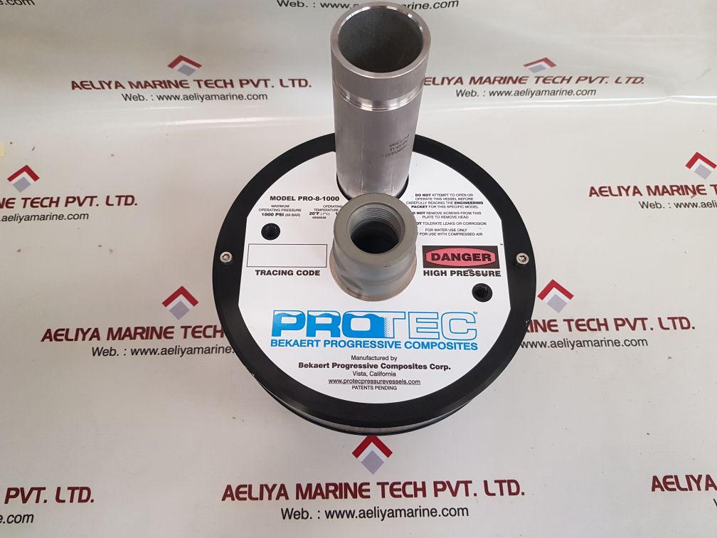 Protec pro-8-1000 pressure vessel