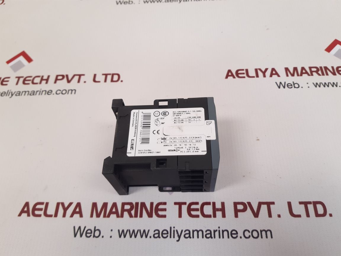 Siemens sirius 3rh2122-1bb40 contactor relay