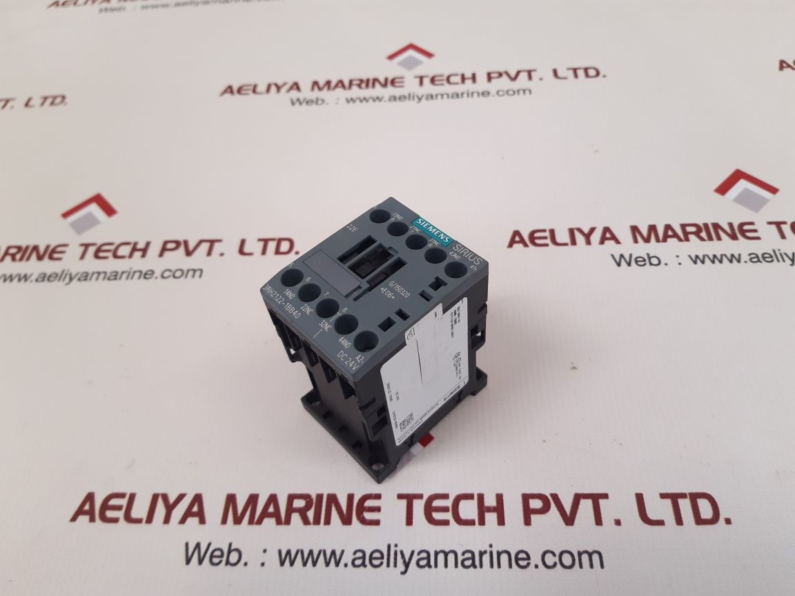 Siemens sirius 3rh2122-1bb40 contactor relay