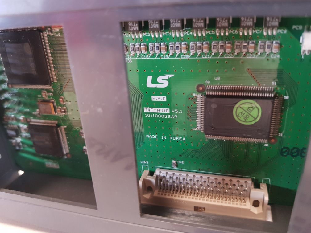 Ls industrial systems g4f-hd1c o/p programmable logic controller