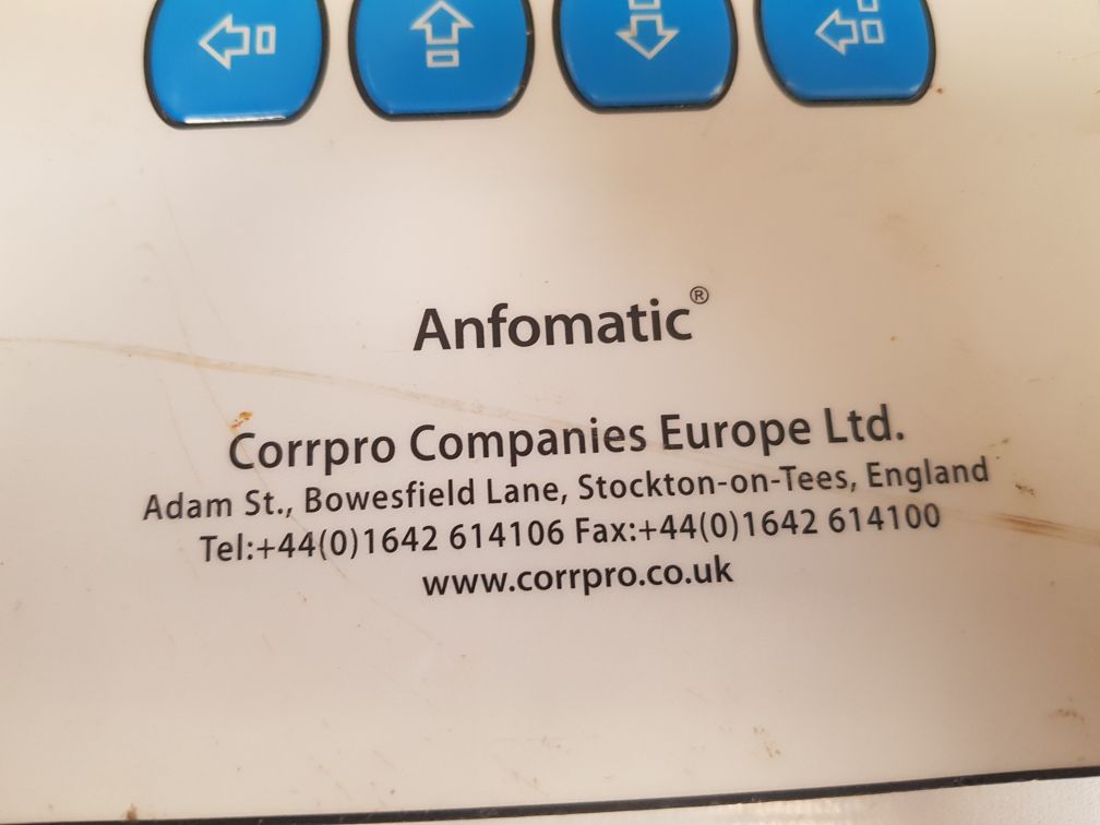 Corrpro anfomatic anfomatic system
