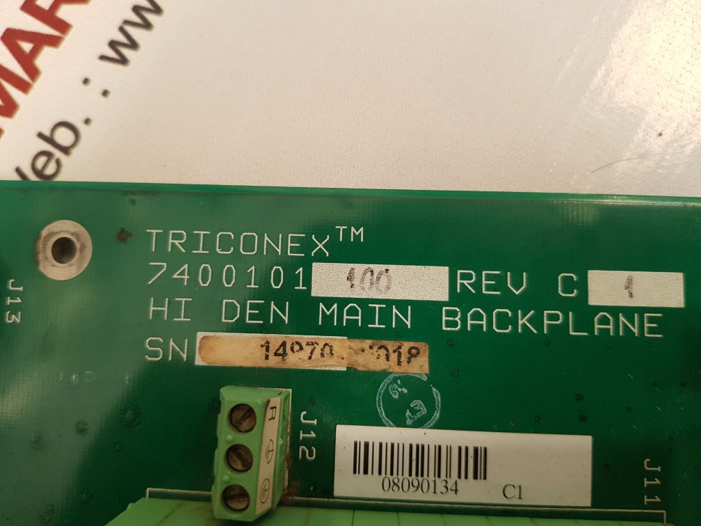 Triconex 7400101-100 hi den main backplane