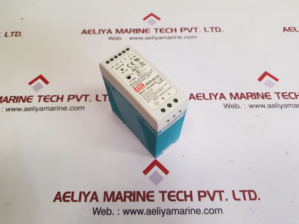 Meanwell mdr-60-24 din-rail power supply