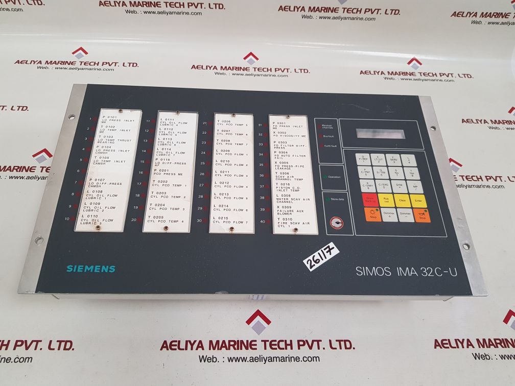 Siemens simos ima 32c-u control unit 6fs 3080-0ag00