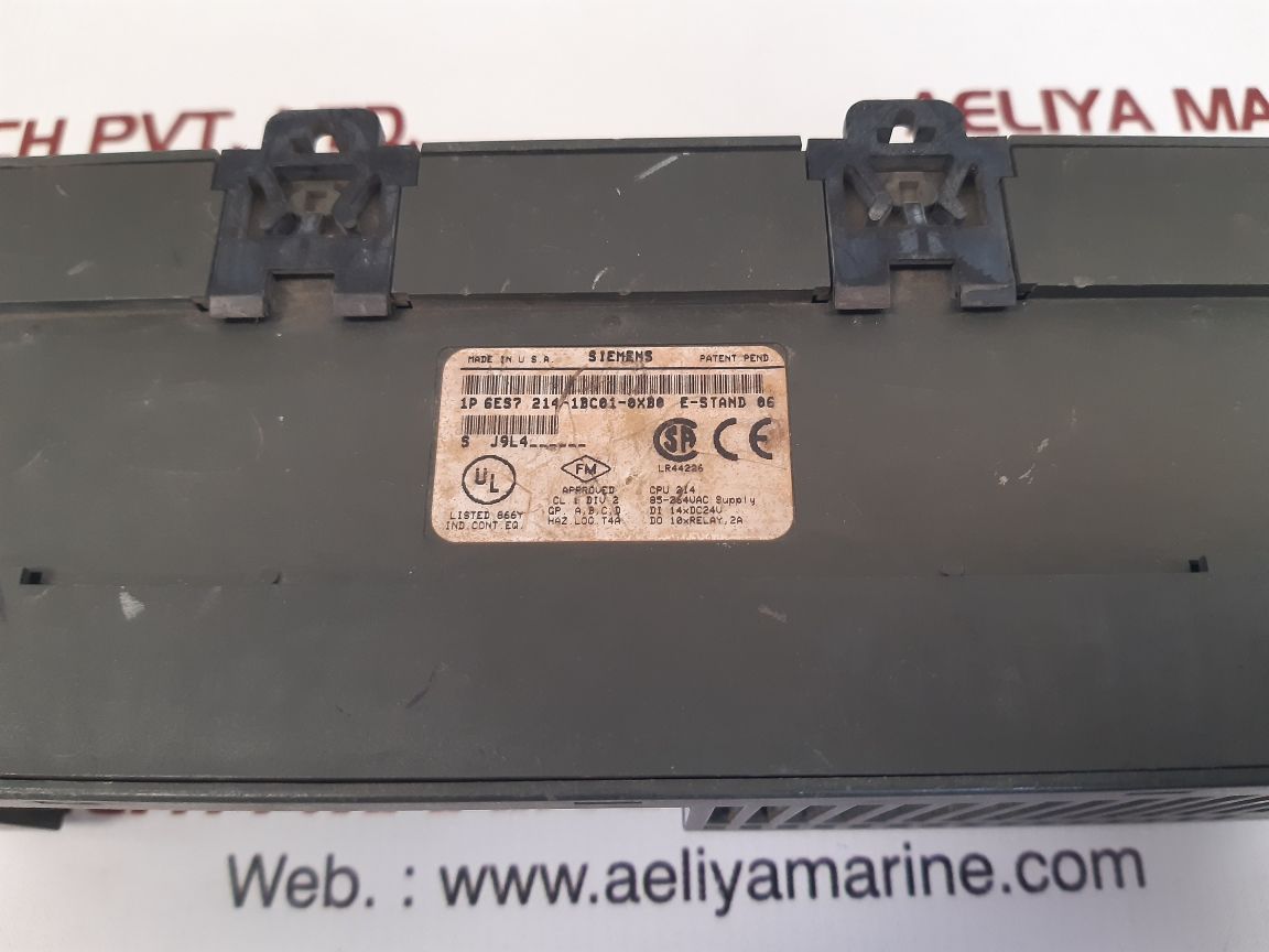 Siemens 6es7 214-1bc01-0xb0 plc module e-stand 06