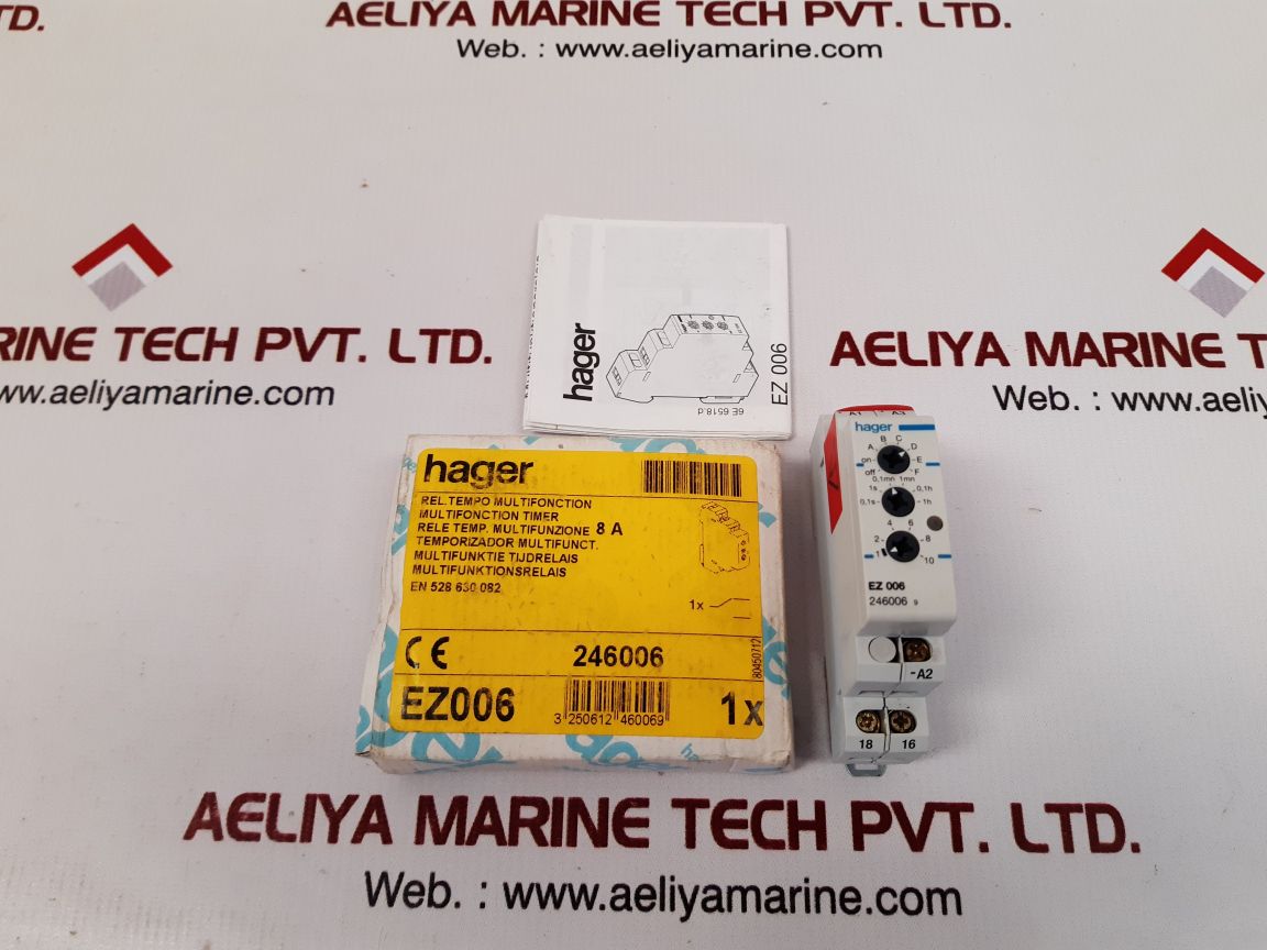 Hager ez 006 multi fonction time delay relay