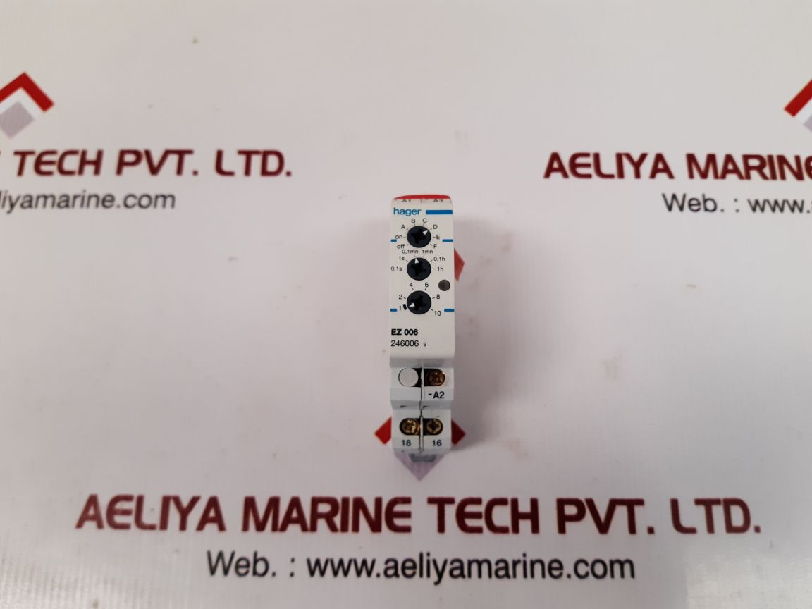 Hager ez 006 multi fonction time delay relay