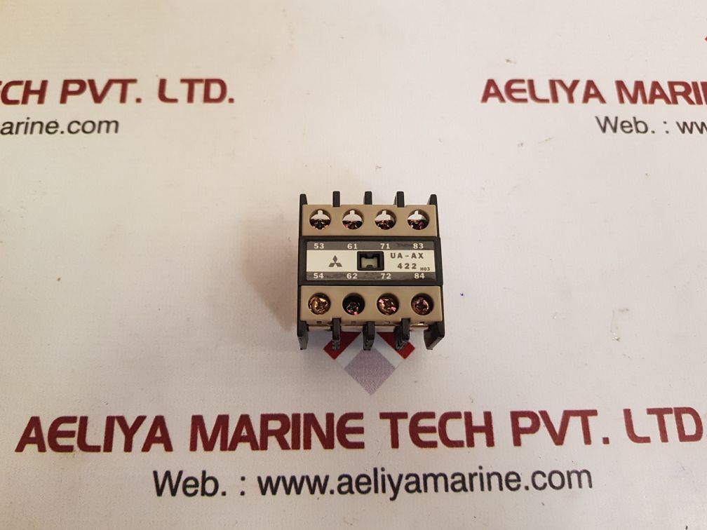 Mitsubishi electric ua-ax 422 auxiliary contact block