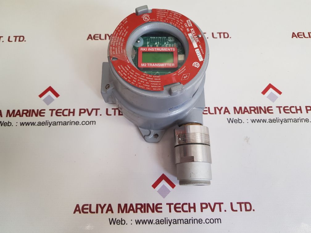 Rki instruments m2 transmitter gas monitor