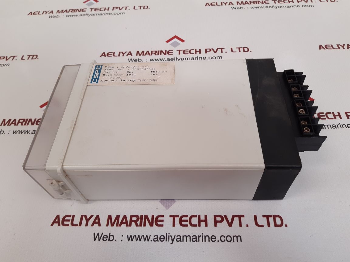 Cspc iru1-uo-1-hd voltage relay