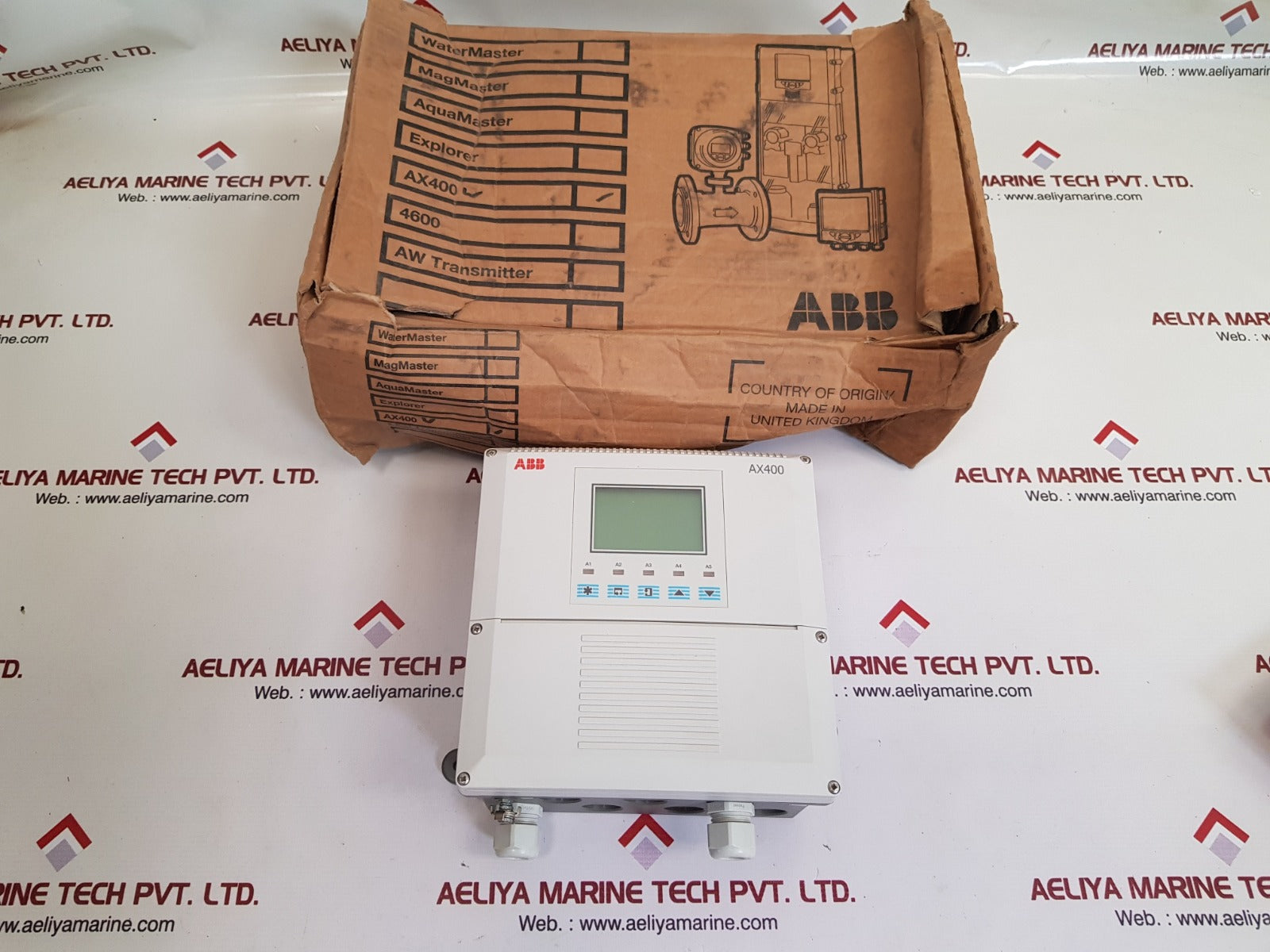 Abb ax400 transmitter ax410/100010/std new