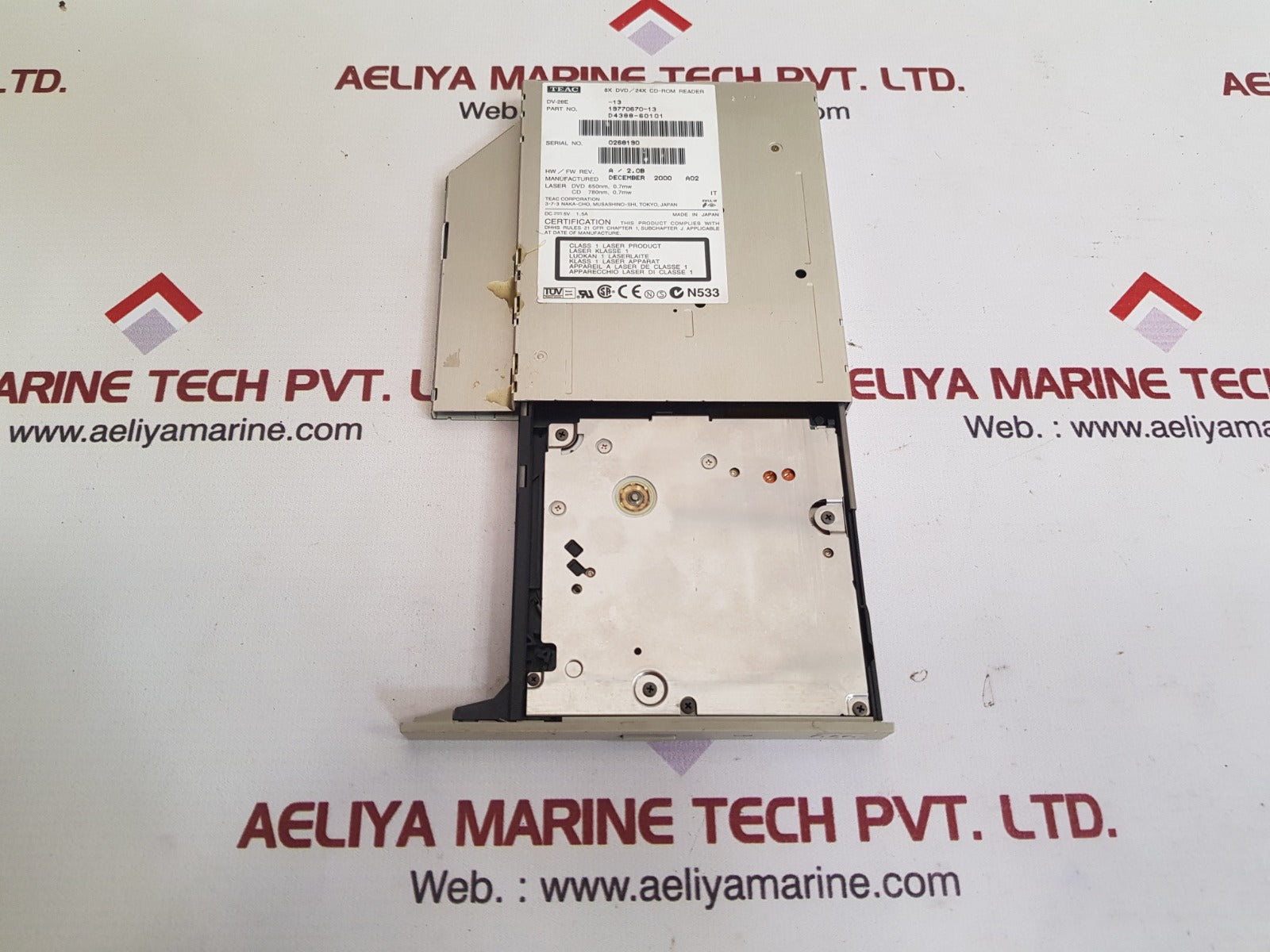Teac dv-28e-13 dvd rom 19770670-13 disk drive module