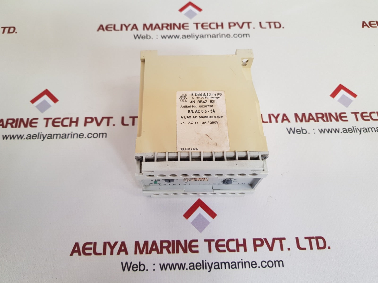 E.dold & sohne an 9842.82 voltage relay