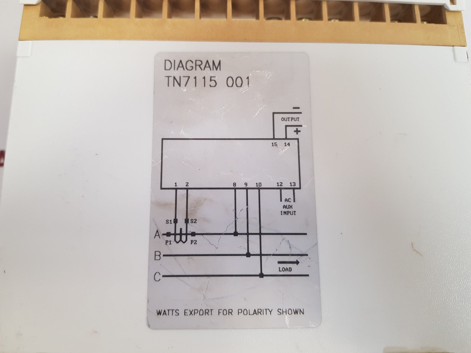 Gec alsthom istat 300 watts transducer 3wbae6005abid6iu