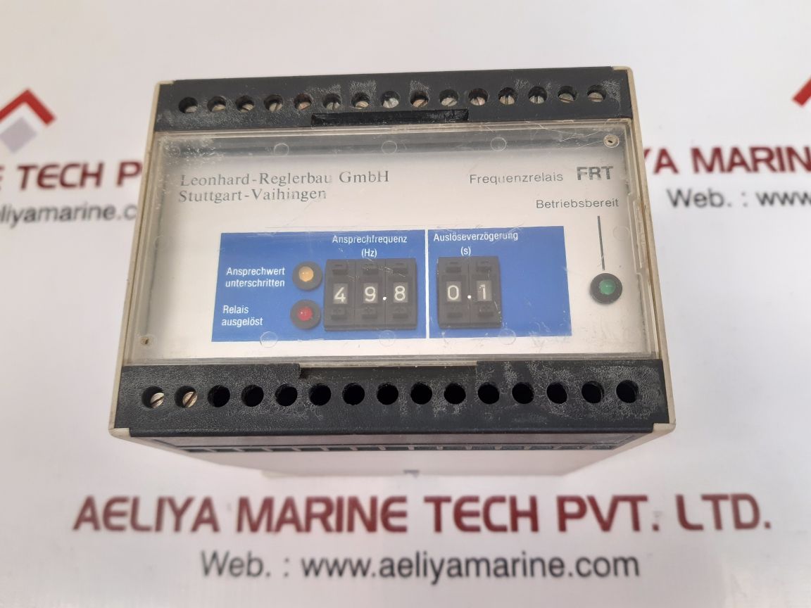 Leonhard-reglerbau frt 220-0 frequency relay