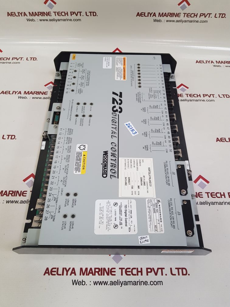 Woodward 8280-501 rev.f 723 digital control 9906-130 rev.j