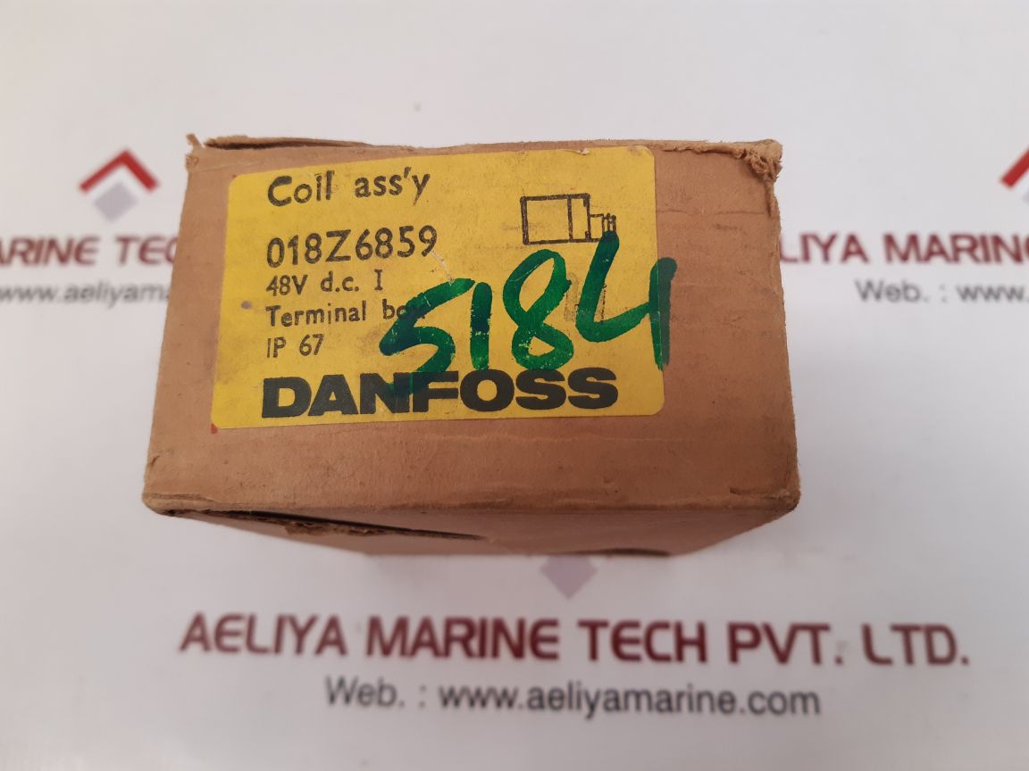 Danfoss 018z6859 solenoid valve coil