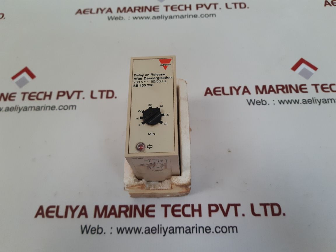 Electromatic sb135 230 relay s-system