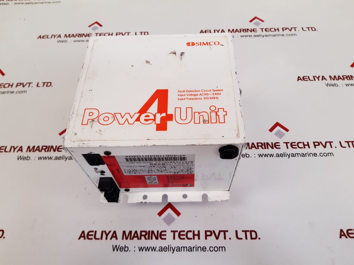 Simco power unit 4 fault detection circuit system 50/60hz