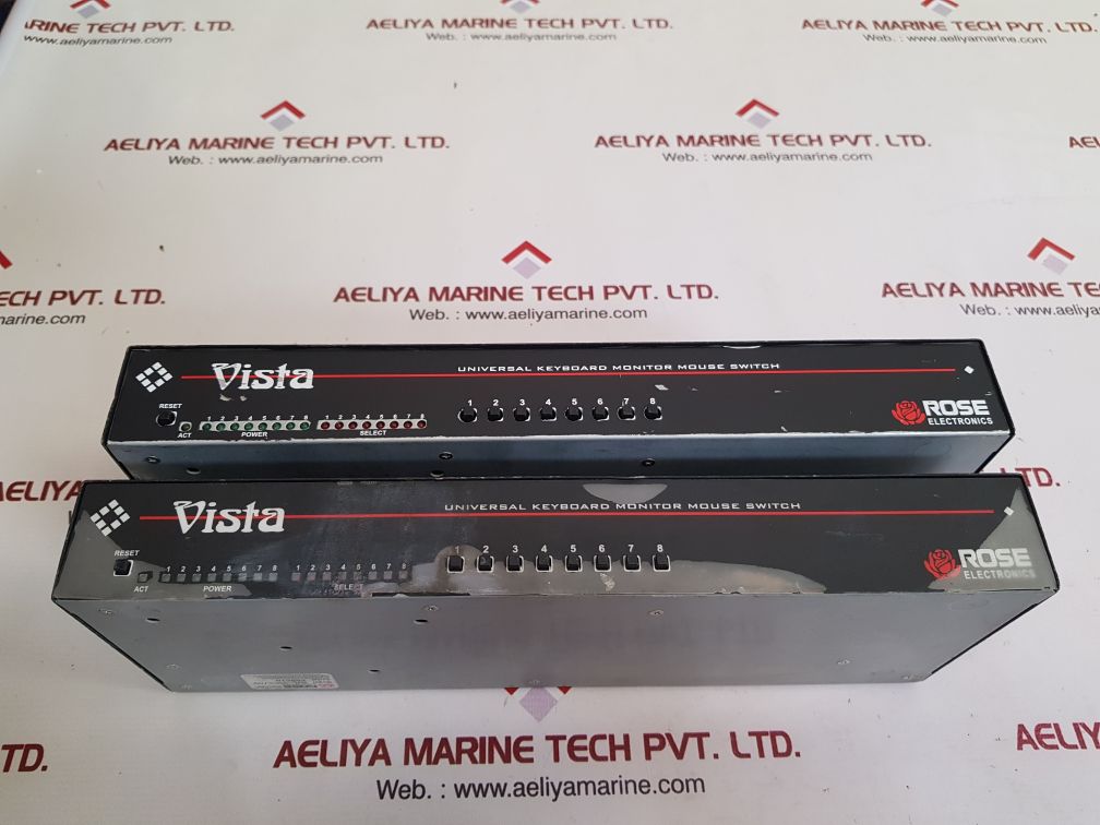 Rose electronics/vista kvl-8pca/ov port kvm switch
