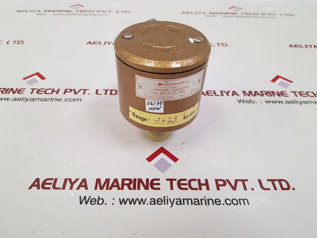 Autronica gt-1/-1+25 kp/cm2 pressure transducer