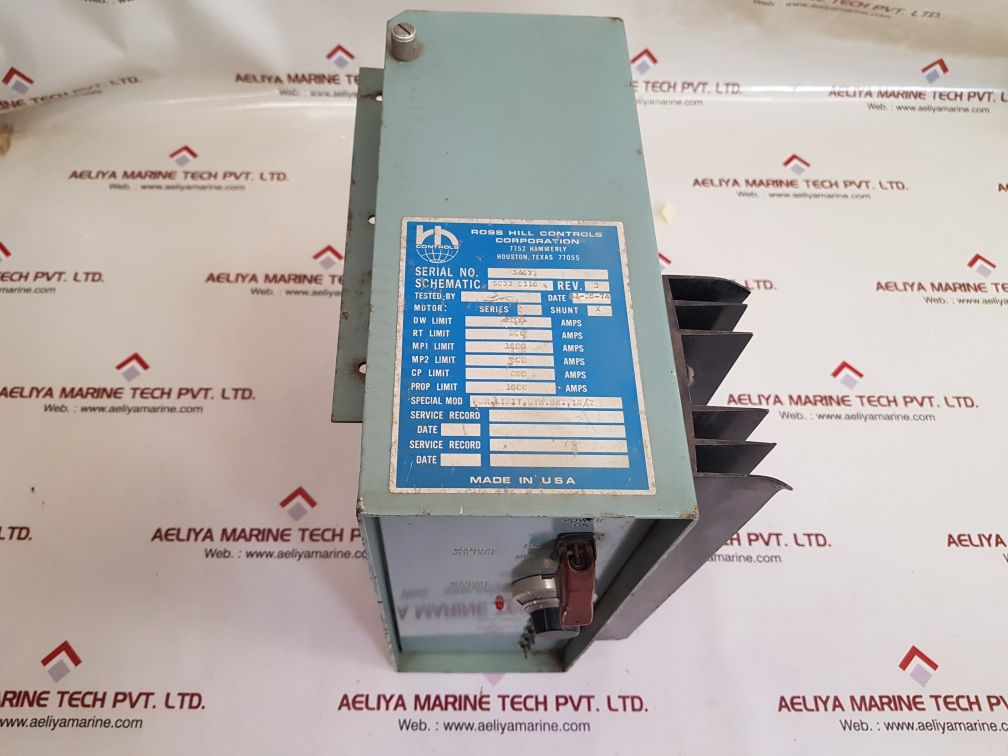 Ross hill controls dc control module 5032 0110