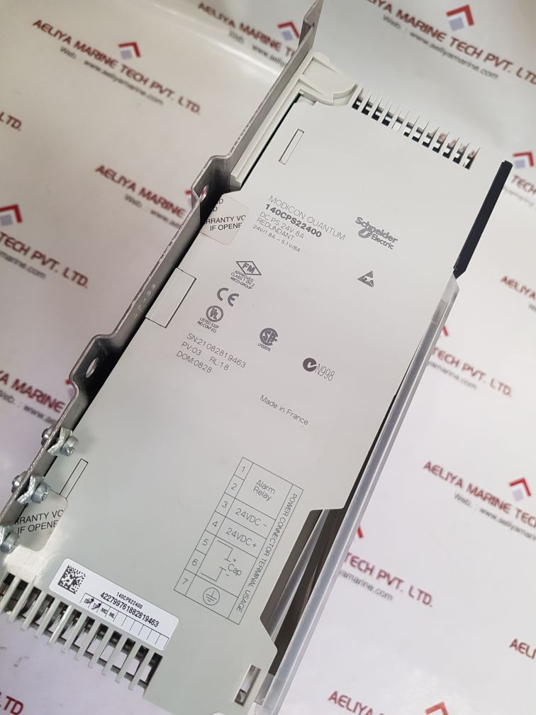 Schneider electric modicon quantum 140xbp01000 backplane 10 slot module