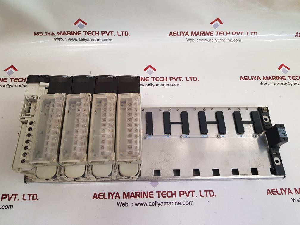 Schneider electric modicon premium tsxrky12ex 12 slot with module