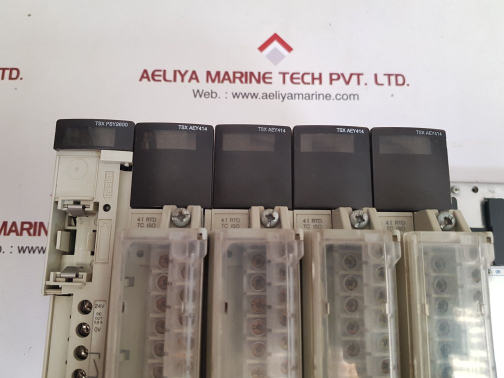 Schneider electric modicon premium tsxrky12ex 12 slot with module