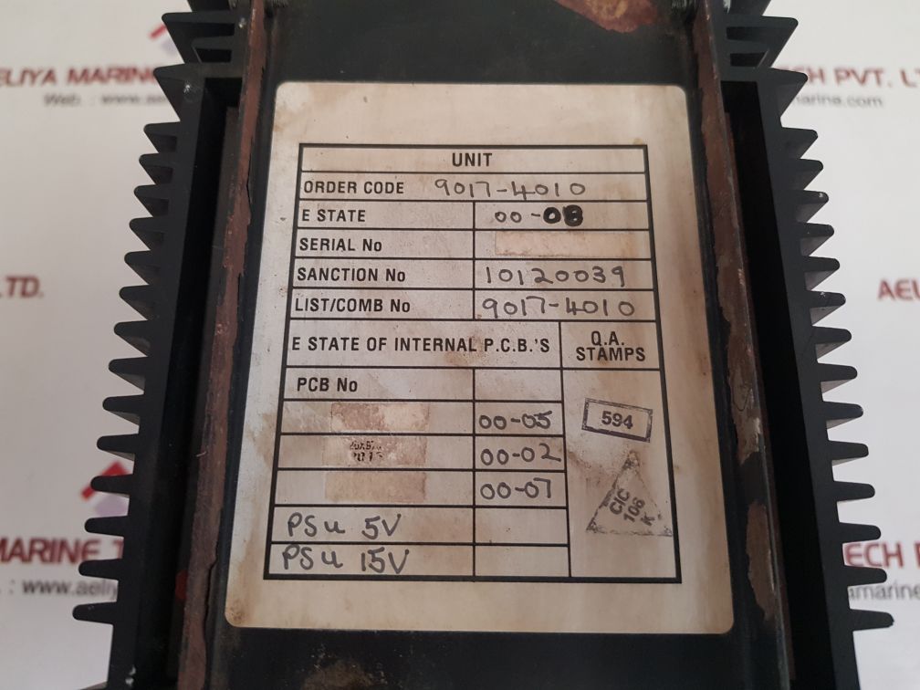 Gem80 power supply 9017-4010 Used