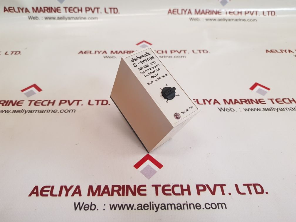 Electromatic s-system sm 155 220 tachometer relay used