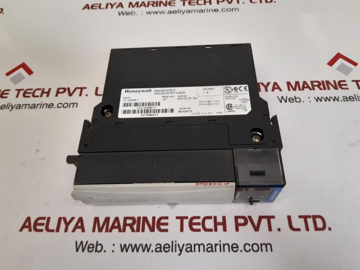 Honeywell tc-0ah061 analog output 96978279 a01