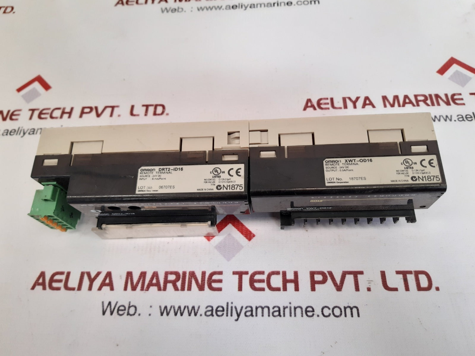 Omron corporation drt2-id16 remote terminal xwt-od16