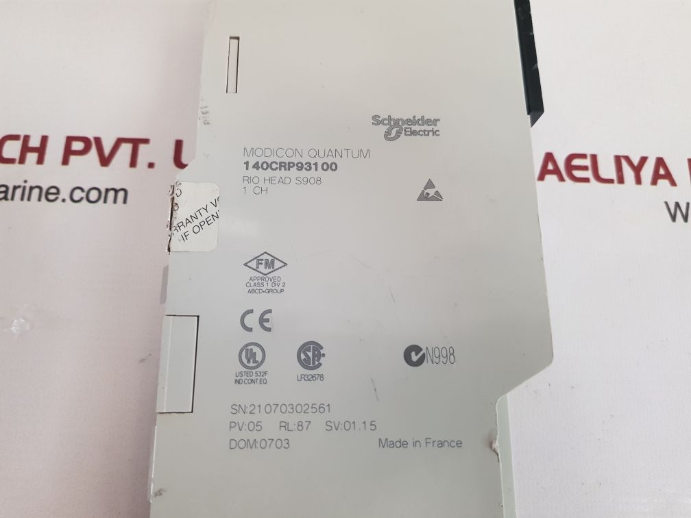 Schneider 140 crp 931 00 modicon quantum