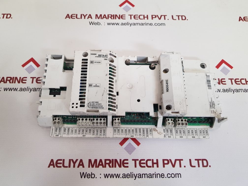 Abb reta-01 ethernet adapter rdco-01c/rdcu-12c