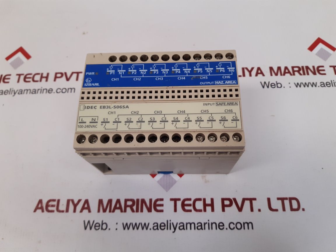 Idec izumi eb3l-s06sa lamp barrier