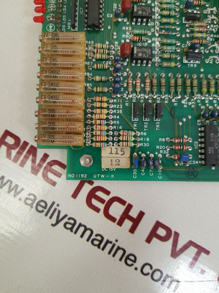 Uzushio electric utw-k pcb card Used