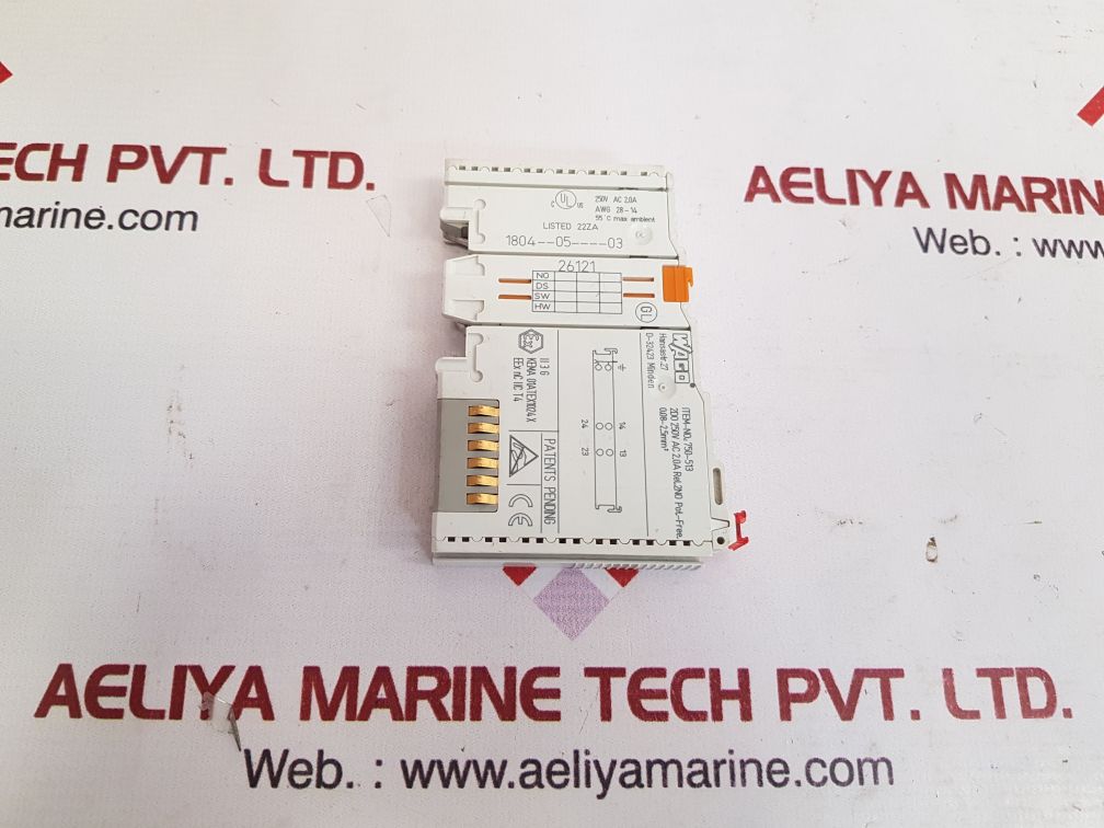 Wago 750-513 relay output module Used