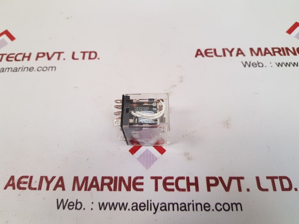 Omron ly4f flange mount relay